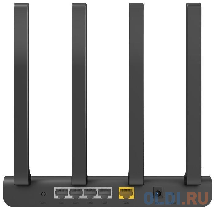 Wi-Fi роутер Netis N2 802.11abgnac 1167Mbps 2.4 ГГц 5 ГГц 4xLAN черный в Москвe