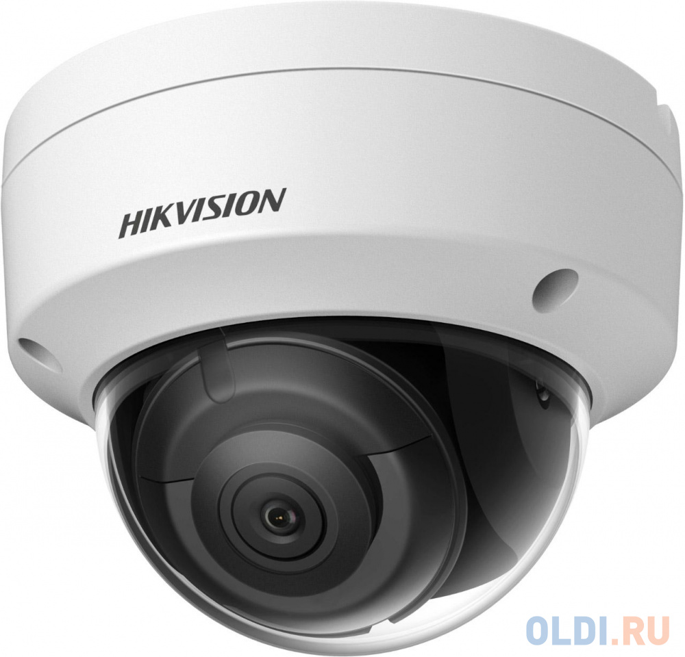 Камера IP Hikvision DS-2CD2123G2-IS(2.8MM) CMOS 1/2.8" 2.8 мм 1920 x 1080 Н.265 MJPEG H.264+ H.265+ H.264H RJ-45 PoE белый