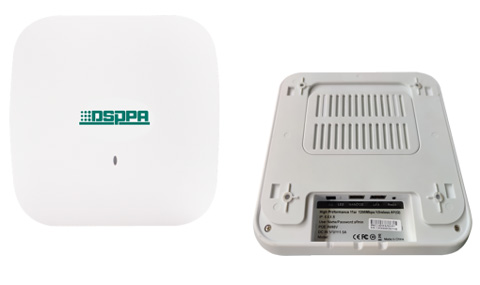 Беспроводной маршрутизатор DSPPA D7341, совместимость: D7301 для модулей микрофонов, 5G WiFi, белый (D7341)