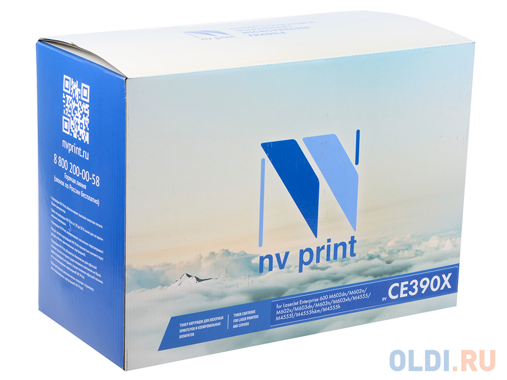 Картридж NV-Print CE390X CE390X CE390X CE390X CE390X CE390X 24000стр Черный