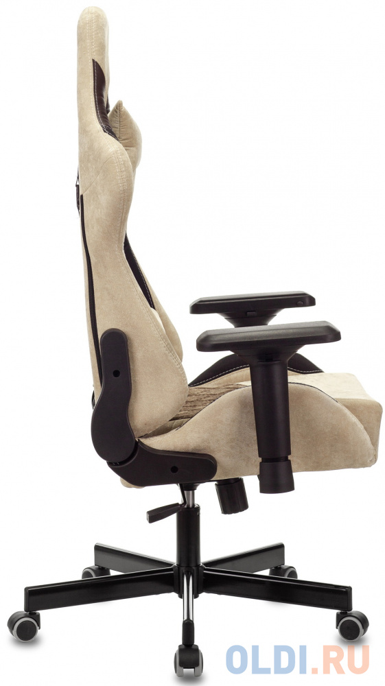 Кресло для геймеров Бюрократ VIKING 7 KNIGHT BR FABRIC коричневый