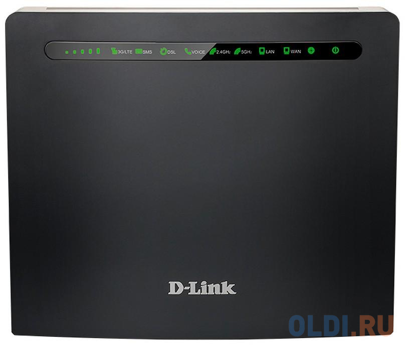 Маршрутизатор D-Link DWR-980/4HDA1E Беспроводной двухдиапазонный маршрутизатор AC1200 с поддержкой 4G LTE и VDSL2, с портами Gigabit Ethernet и 2 FXS- в Москвe