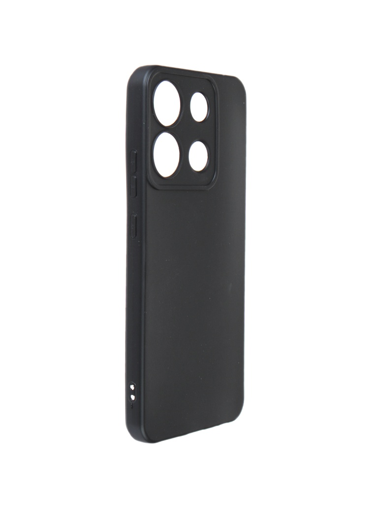 Чехол-накладка Red Line для смартфона Infinix Smart 7 Plus, силикон, черный ( УТ000036133)