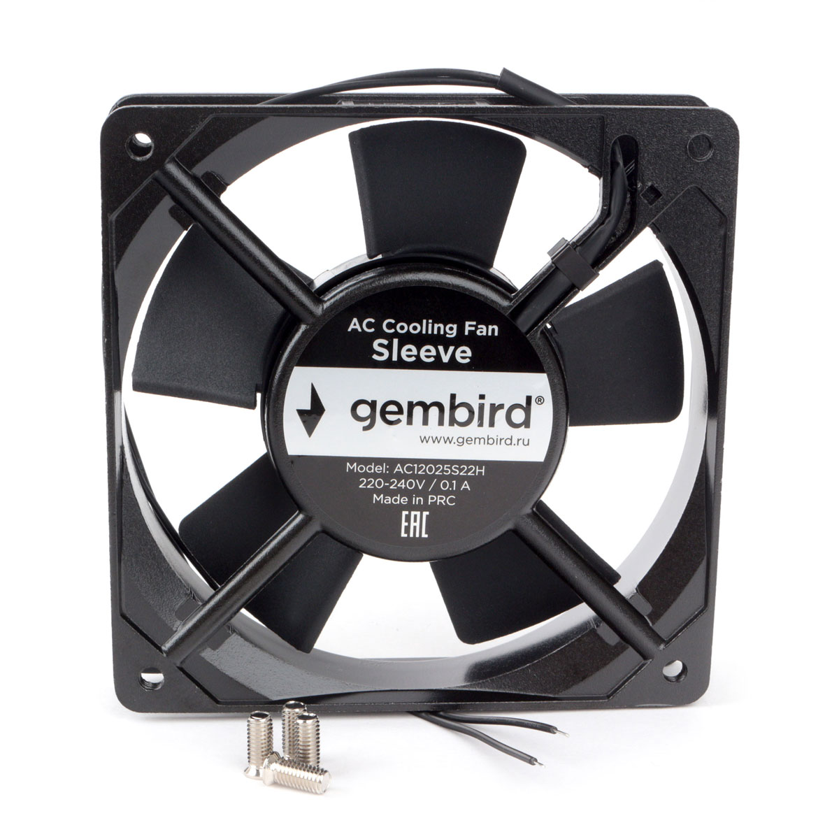 Вентилятор для корпуса Gembird 120x120x25mm (AC12025S22H)