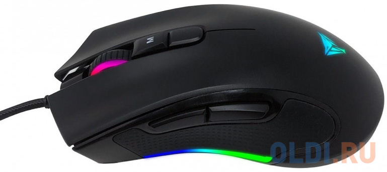 Игровая мышь Patriot Viper V550 (PixArt 3325, Omron, 9 кнопок, 5000 dpi, RGB подсветка, USB)