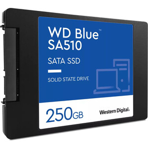 SSD накопитель Western Digital (WD) Blue 3D NAND WDS250G3B0A 250ГБ 2,5'' SATA TLC