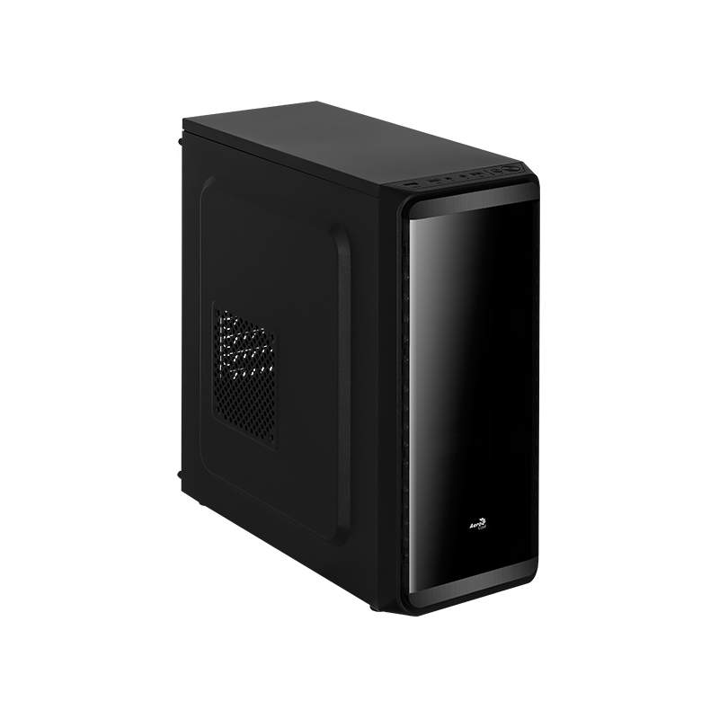 Корпус AeroCool SI-5200 A-BK-V1 ATX без БП Black