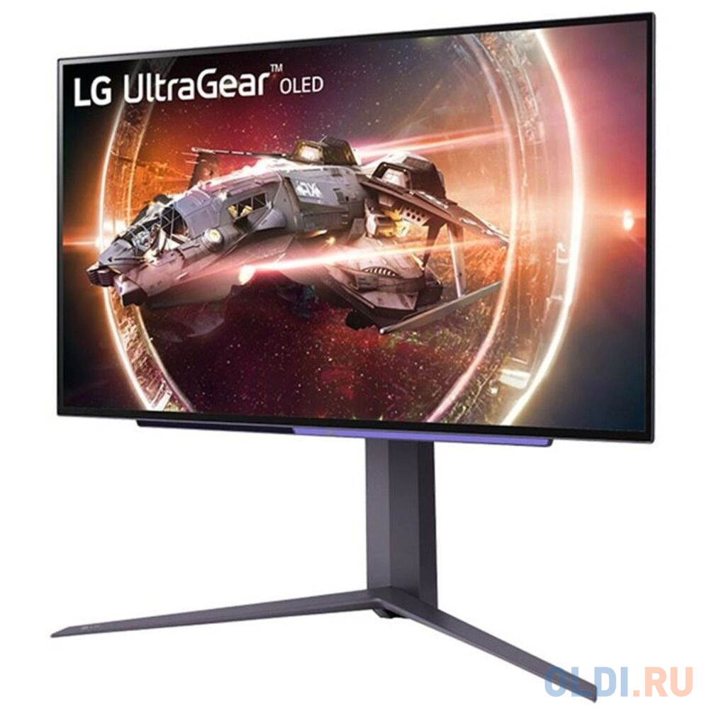 Монитор LG 26.5" UltraGear 27GS95QE-B черный OLED LED 16:9 HDMI матовая HAS Piv 275cd 178гр/178гр 2560x1440 240Hz FreeSync Premium Pro DP QHD USB