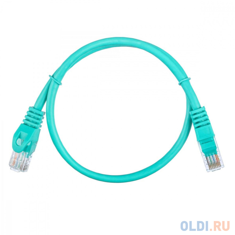 Патч-корд ACD-LPU5E-5DG [ACD-LPU5E-5DG] Cat5e UTP 24AWG 4Pair, 7/0.18мм CCA Зеленый, 0.5м, (741364)