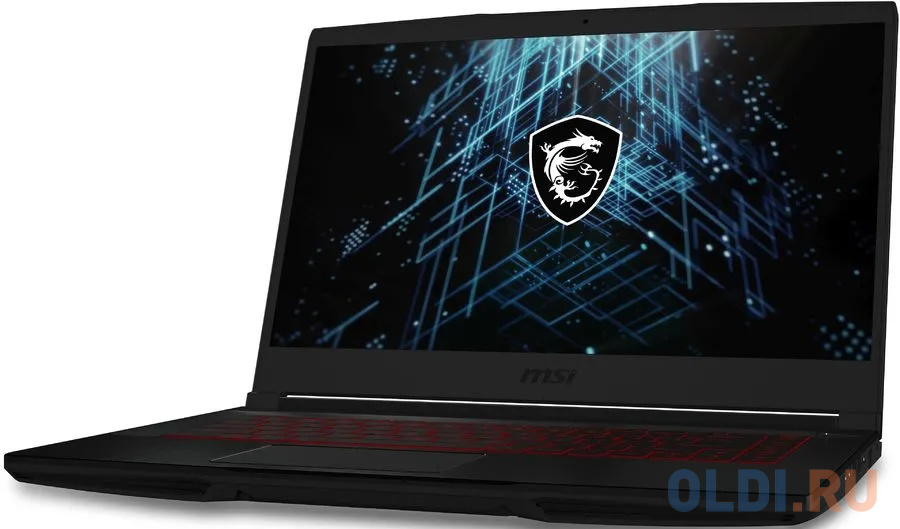 Ноутбук MSI GF63 Thin 11UCX-1606XRU Core i5 11400H 8Gb SSD256Gb NVIDIA GeForce RTX 2050 4Gb 15.6" IPS FHD (1920x1080) noOS black WiFi BT Cam (9S7 в Москвe