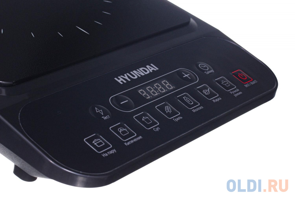 Индукционная электроплитка Hyundai HYC-0101 чёрный