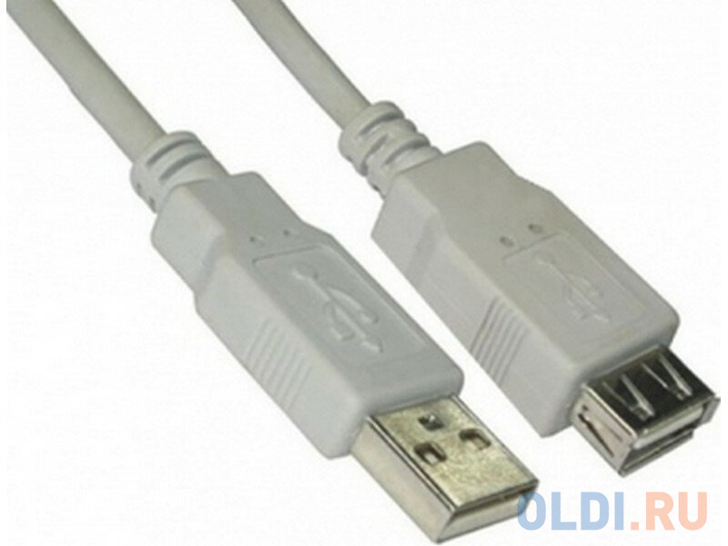 5bites Кабель удлинитель UC5011-010C USB2.0 / AM-AF / 1M