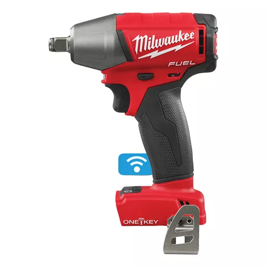 Гайковерт Milwaukee M18 ONEIWF12-0X, аккумуляторный, ударный, 300 Н·м, квадрат 1/2", 18В, кейс, поставляется без аккумуляторов и зарядного устройства, 4.01кг (4933459198)