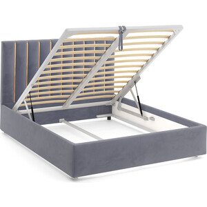 Кровать с подъемным механизмом Это мебель Mellisa Gold 160 - Velutto 32 (НФ-00010358)