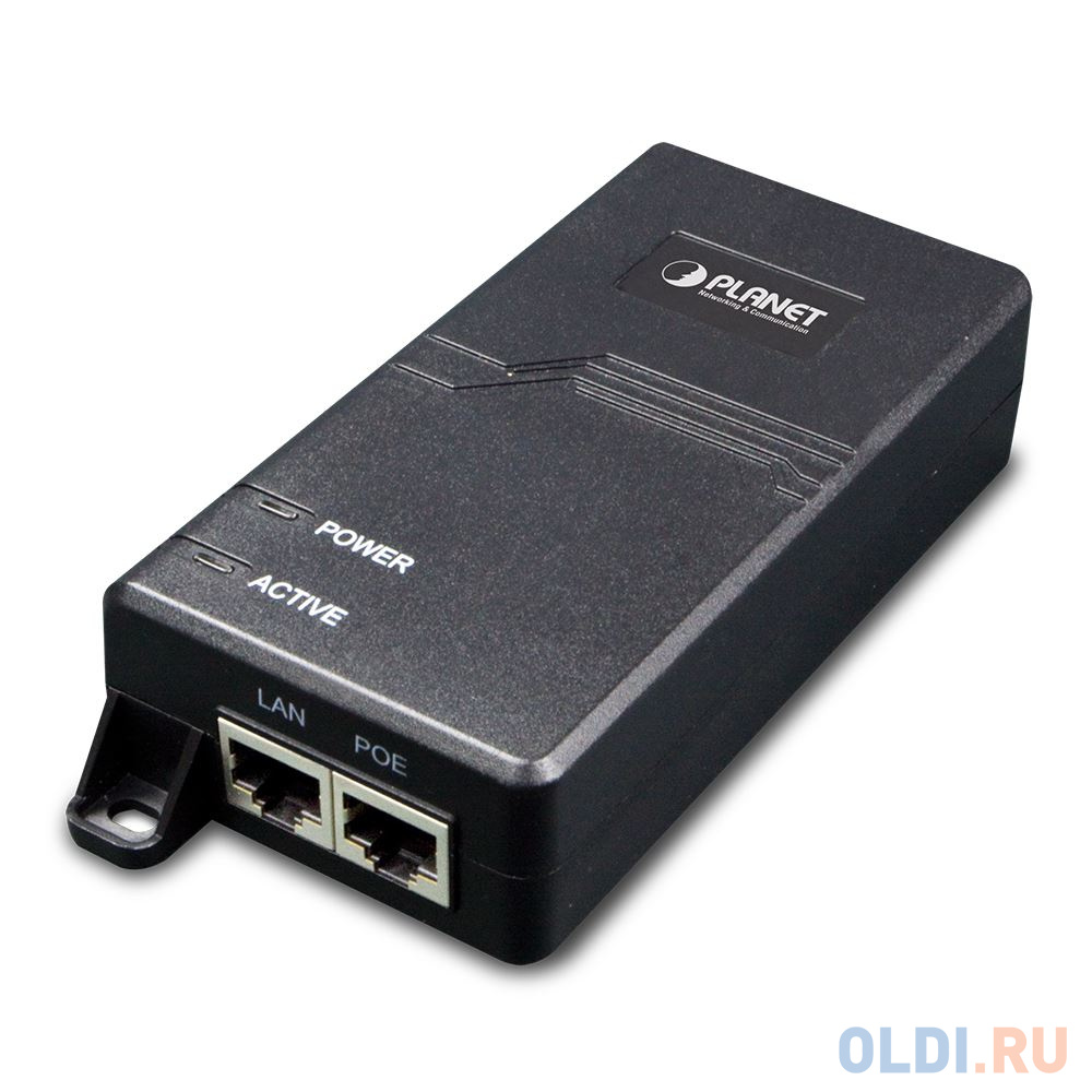 Single Port 10/100/1000Mbps Ultra POE Injector (60 Watts) - w/internal power, 802.3at PoE compatible в Москвe