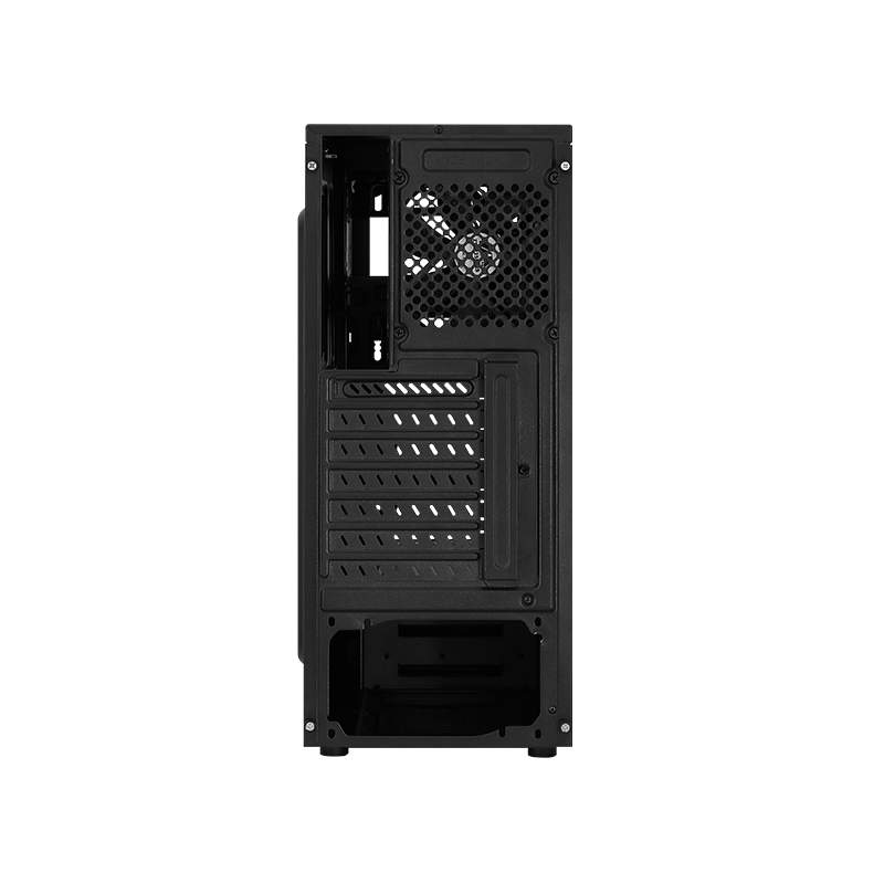 Корпус AeroCool SI-5200 A-BK-V1 ATX без БП Black