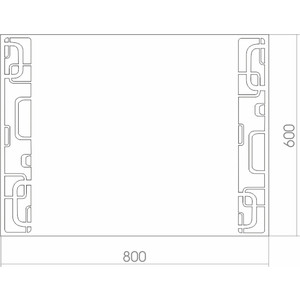 Зеркало Mixline Мега 80х60 с подсветкой (4620001982370) в Москвe