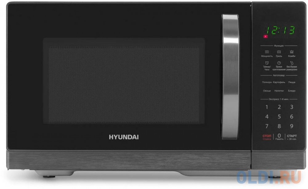 Микроволновая Печь Hyundai HYM-D3011 25л. 900Вт черный в Москвe