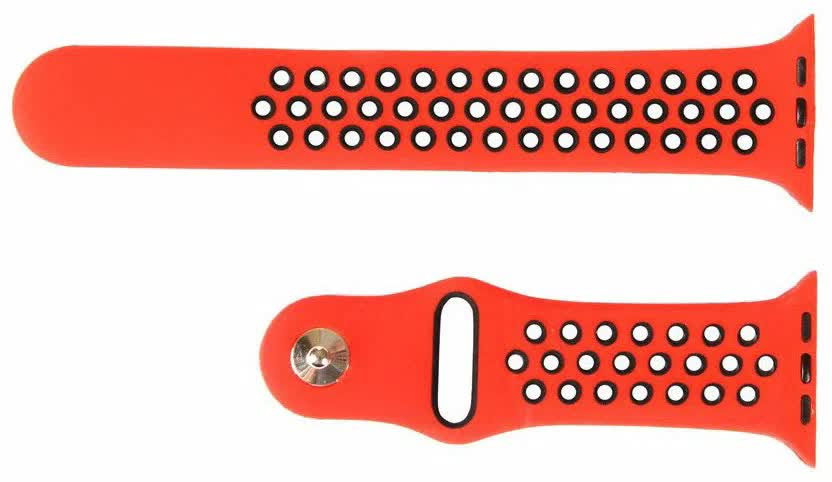 Ремешок Red Line для Apple watch - 42-44 mm, mObility, красный, Дизайн 1 УТ000018907