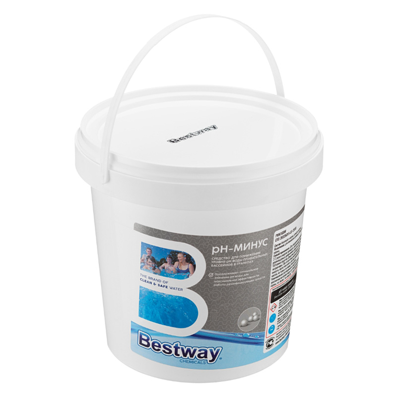 Регулятор pH-минус BestWay Chemicals 1кг PHM1GBW