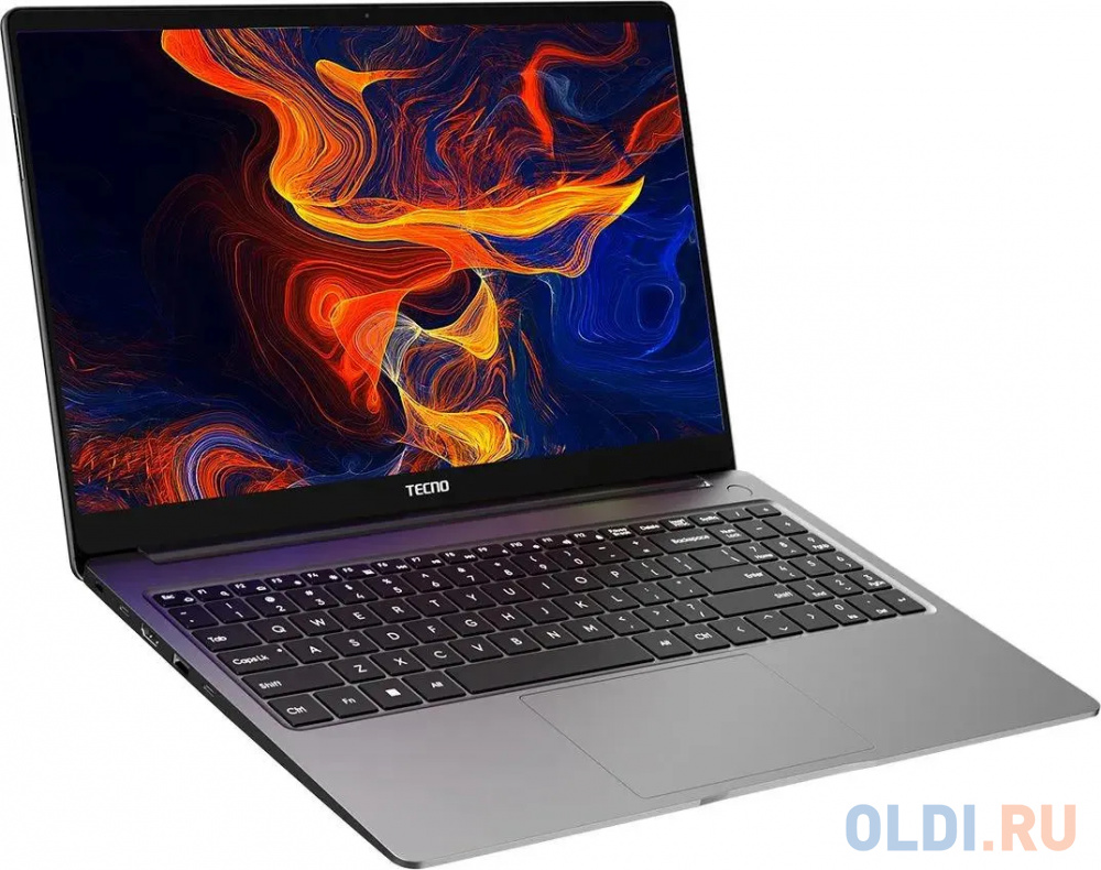 MEGABOOK T1 T15DA 15.6" (1920x1080)/AMD R7-5800U/4х4,5Гц/16Gb/1TB/Integrated/Wifi 6/BT5.2/2.0MP/Fingerprint/1,54 kg/DOS/Grey