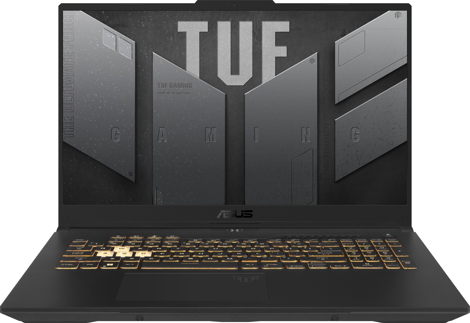 Ноутбук ASUS TUF Gaming F17 FX707ZV4-HX084W 17.3" IPS 1920x1080, Intel Core i7 12700H 2.3 ГГц, 16Gb RAM, 512Gb SSD, NVIDIA GeForce RTX 4060-8Gb, W11, серый (90NR0FB5-M00520)