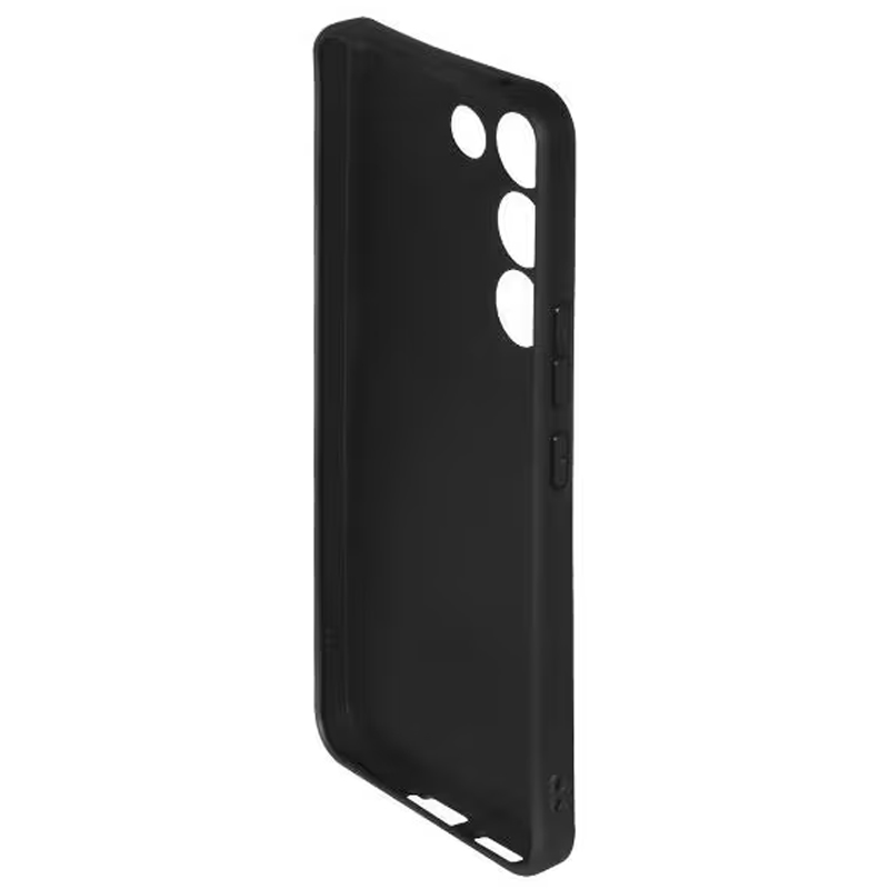 Чехол DF для Vivo V30 Lite 4G / T3 5G Silicone Black vCase-28 в Москвe