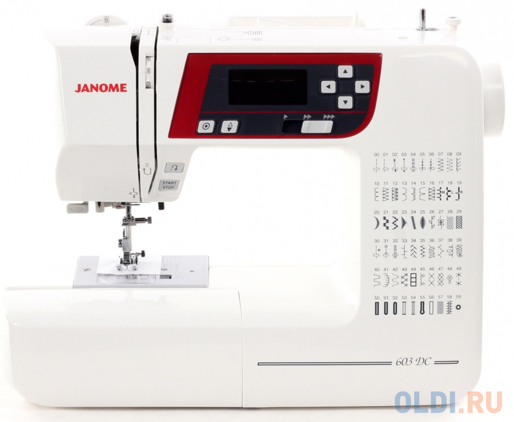 Швейная машина Janome 603 DC белый