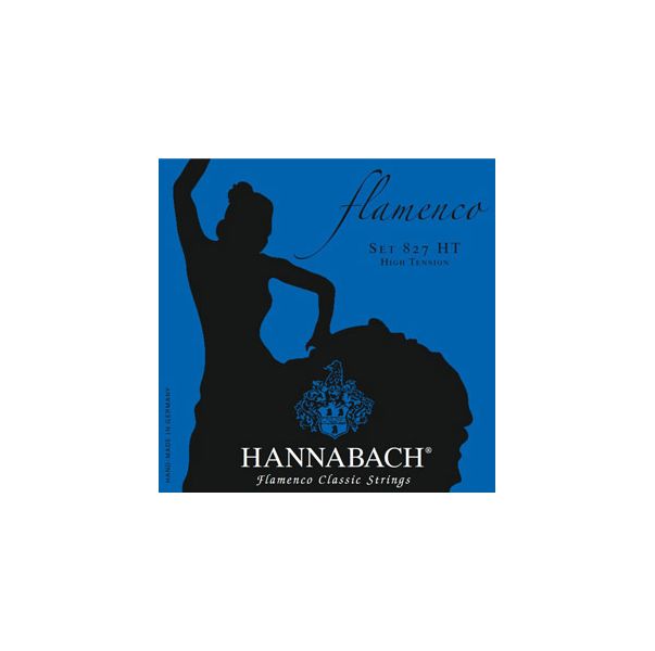 Струны Hannabach 827HT Blue FLAMENCO нейлон для классической гитары