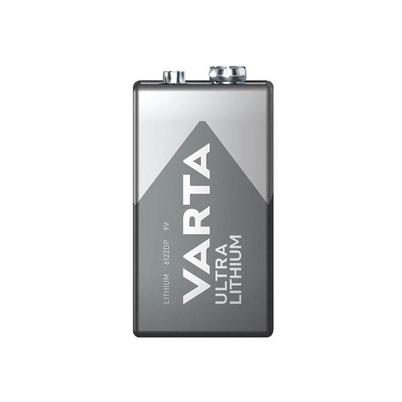 Батарейка Крона - Varta Ultra 6FR22 Lithium 9V (1 штука) 6122301401