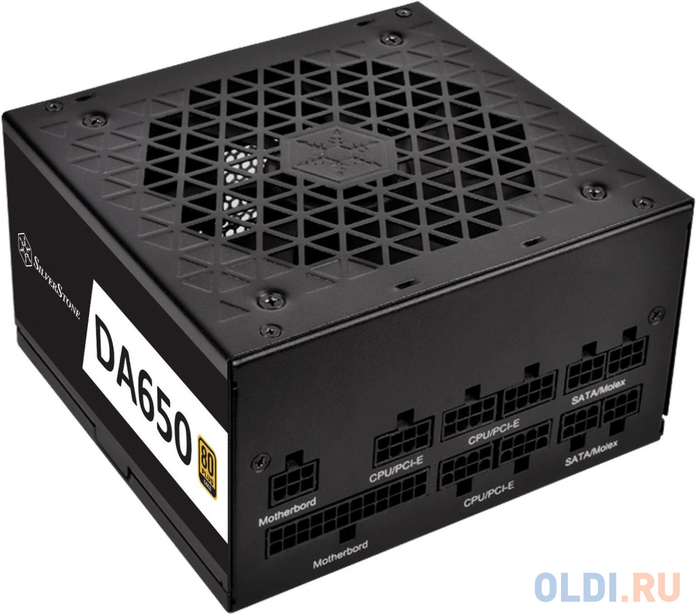 SST-AX0650MCGD-A (SST-AX0650MCGD-A) 650W, 80 PLUS Gold, Full Modular, 1*12V, 120mm FAN 18dBa, RTL  (811116) {5}