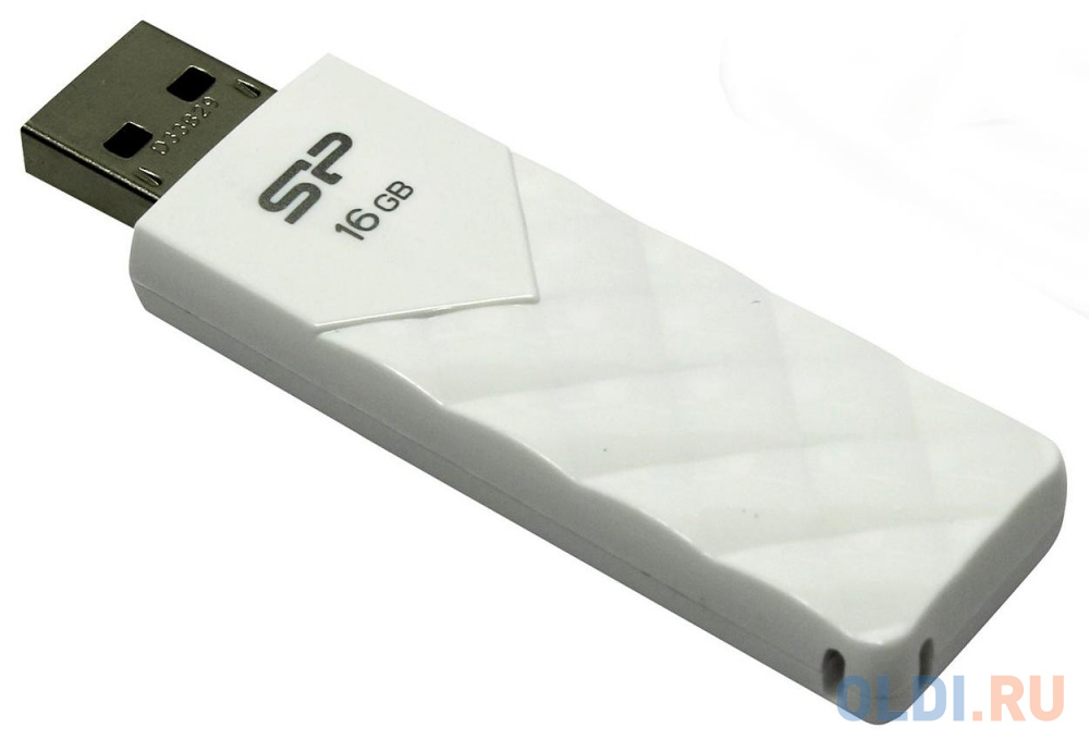 Внешний накопитель 16GB USB Drive <USB 2.0 Silicon Power Ultima U3 White (SP016GBUF2U03V1W)
