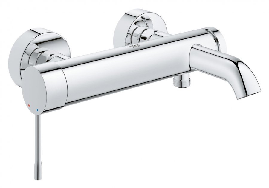 Смеситель для ванны с душевым гарнитуром Grohe Essence+ 33628001 в Москвe