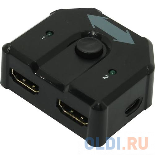 Переходник HDMI Green Connection GL-vTC03T черный в Москвe