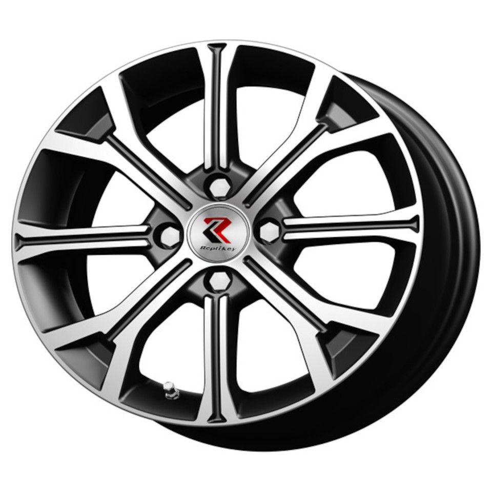 Диски R15 4x100 6J ET50 D60,1 RepliKey R198 BK/FP