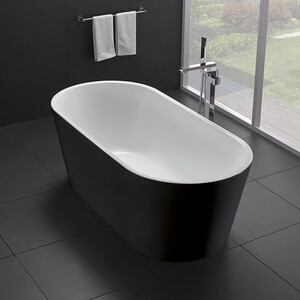 Акриловая ванна BelBagno 170х80 черная (BB71-1700-NERO-W0)