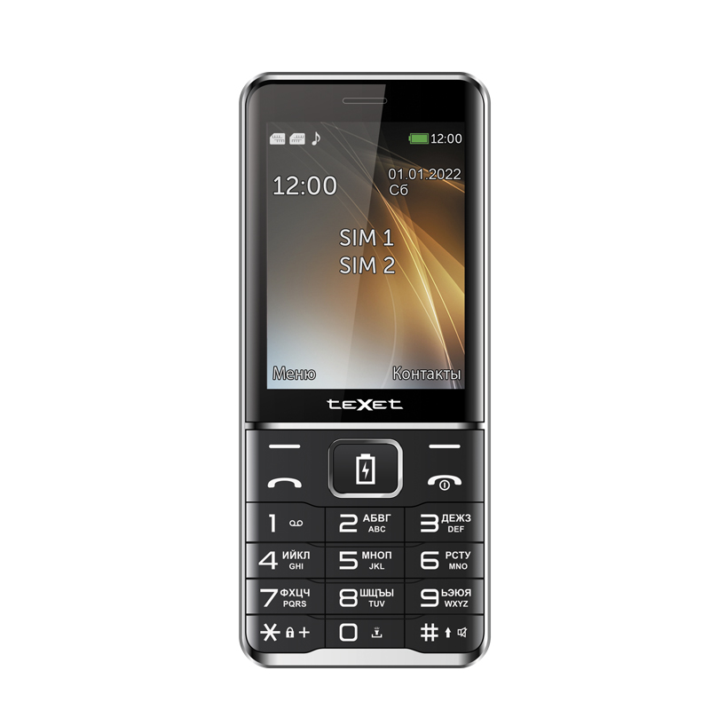 Мобильный телефон teXet TM- D421, 2.8" 320x240 TN, BT, 1xCam, 2-Sim, 4000 мА·ч, micro-USB, черный