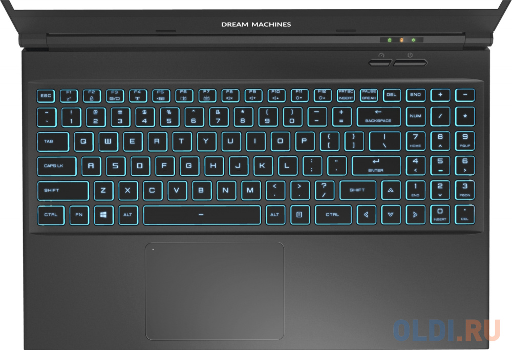 Ноутбук Dream Machines RG3050Ti-15EU34 15.6" 1920x1080 Intel Core i5-12500H SSD 1024 Gb 32Gb Bluetooth 5.0 WiFi (802.11 b/g/n/ac/ax) nVidia GeFor