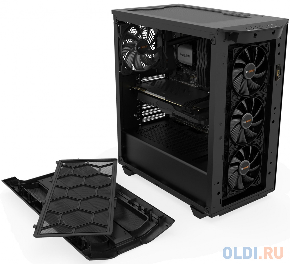 Корпус ATX Be quiet PURE BASE 500DX Без БП чёрный