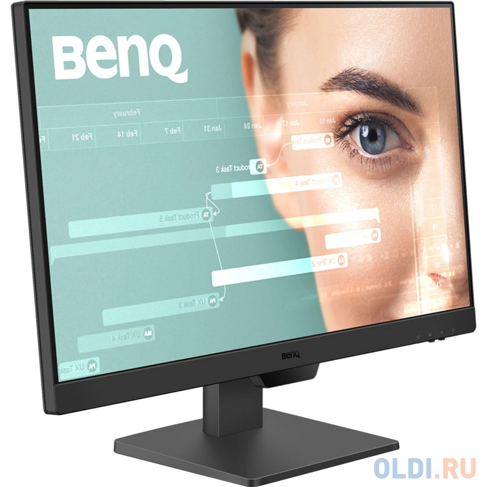 Benq GW2490 23.8'', 1920x1080, IPS,  60Hz, 20M:1, 250cd, 5ms, 2*HDMI, DP, Speakers, Flicker-free;Low Blue Light, 3Y, Black