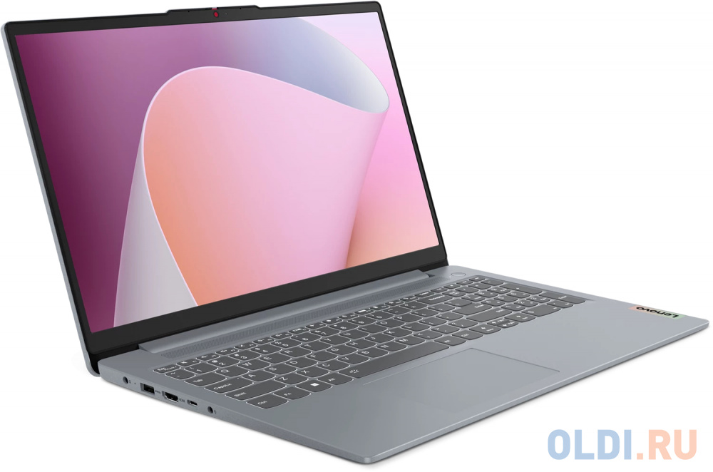 Ноутбук LENOVO IdeaPad Slim 3 AMD Ryzen 5 7530U/16Gb/512Gb SSD/16" IPS WUXGA/VGA int/noOS/grey