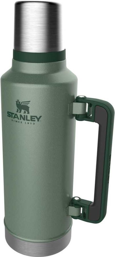 Термос Stanley The Legendary Classic Bottle, 1.9 л, корпус сталь/колба сталь, зеленый (10-07934-003)