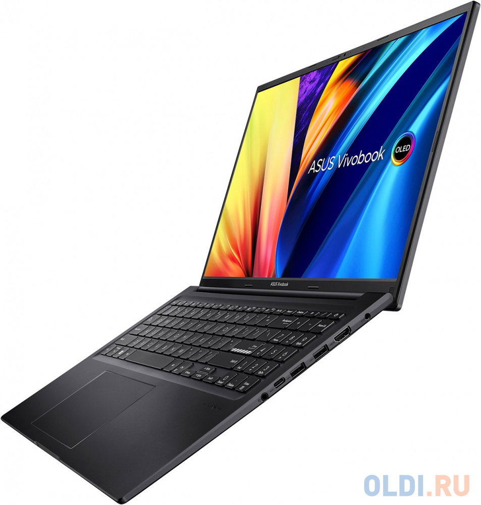 Ноутбук Asus VivoBook 16 X1605ZA-MB573W Core i3 1215U 8Gb SSD512Gb Intel UHD Graphics 16" IPS WUXGA (1920x1200) Windows 11 Home black WiFi BT Cam