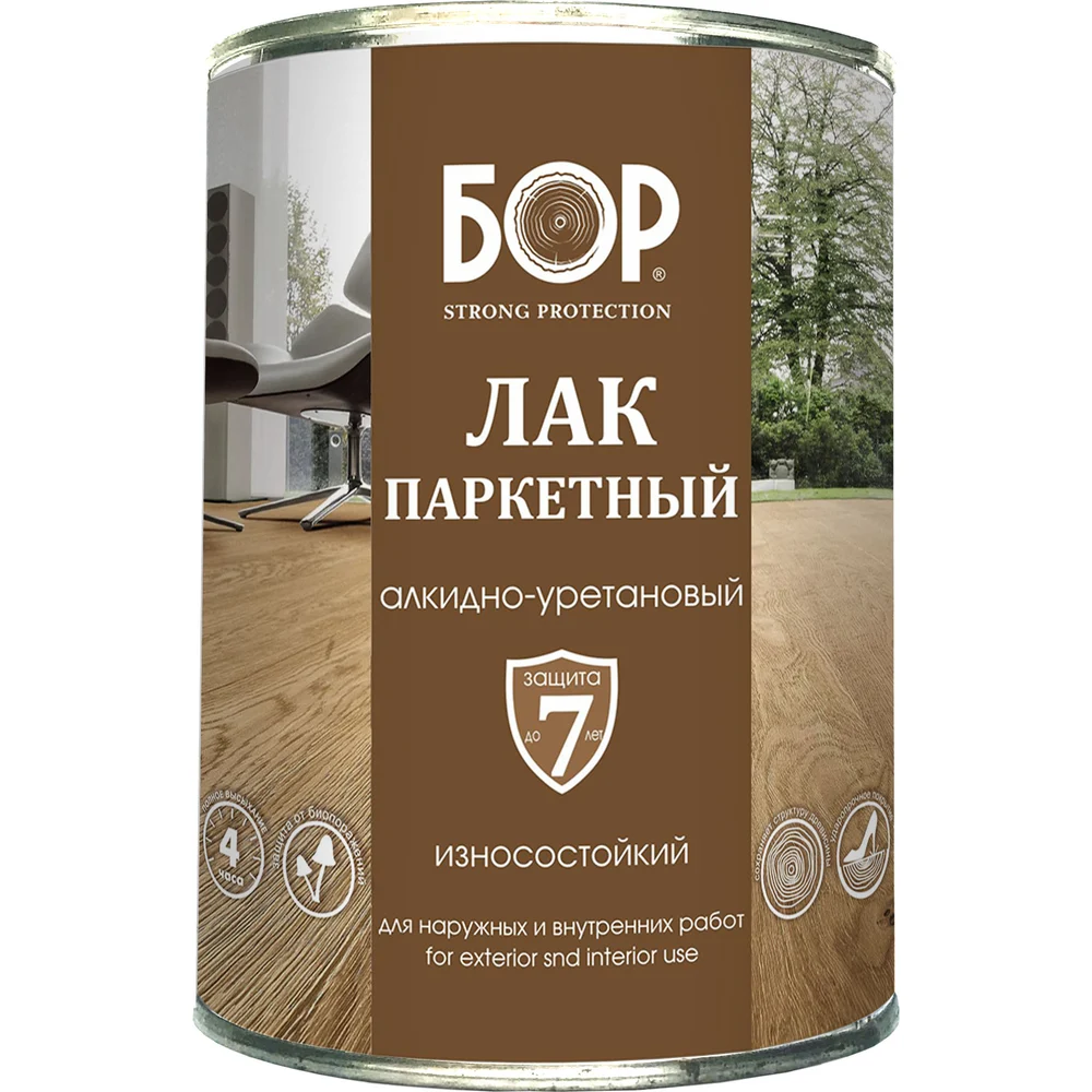 Паркетный лак Бор