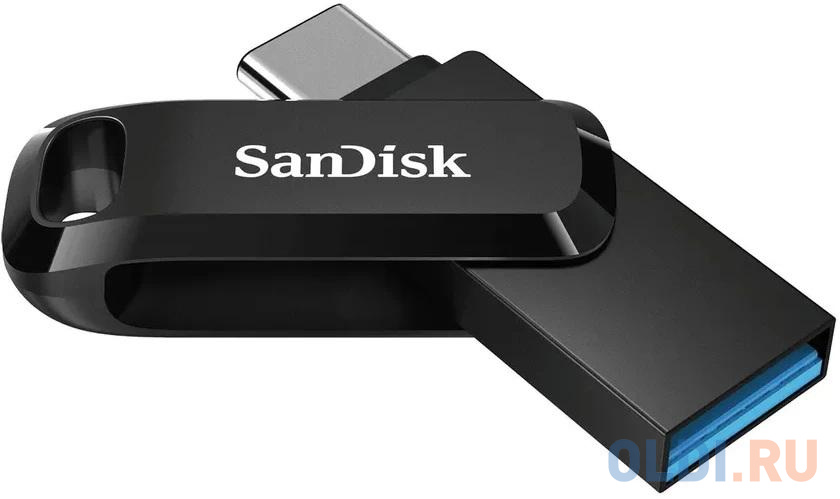 Флеш накопитель 512GB SanDisk Ultra Dual Drive Go, USB 3.1 - USB Type-C Blue SDDDC3-512G-G46G в Москвe