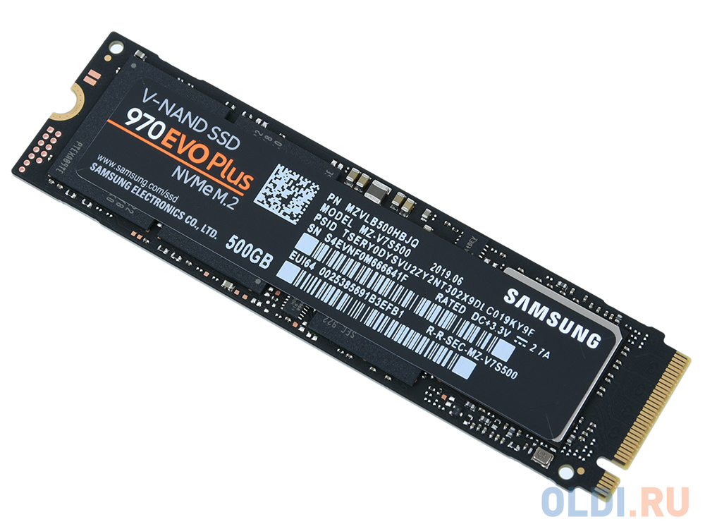 SSD накопитель Samsung 970 EVO Plus 500 Gb PCI-E 3.0 x4 в Москвe