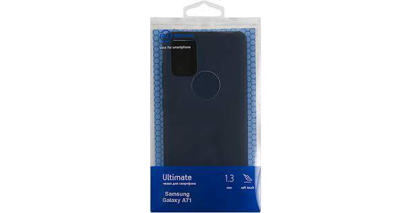 Чехол защитный Red Line Ultimate для Samsung Galaxy A71 (A715), синий УТ000019424