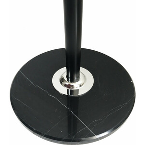 Вешалка-стойка Brabix Cr-8243 на мраморном диске, металл, 6+3 крючка, цвет черный (606438)
