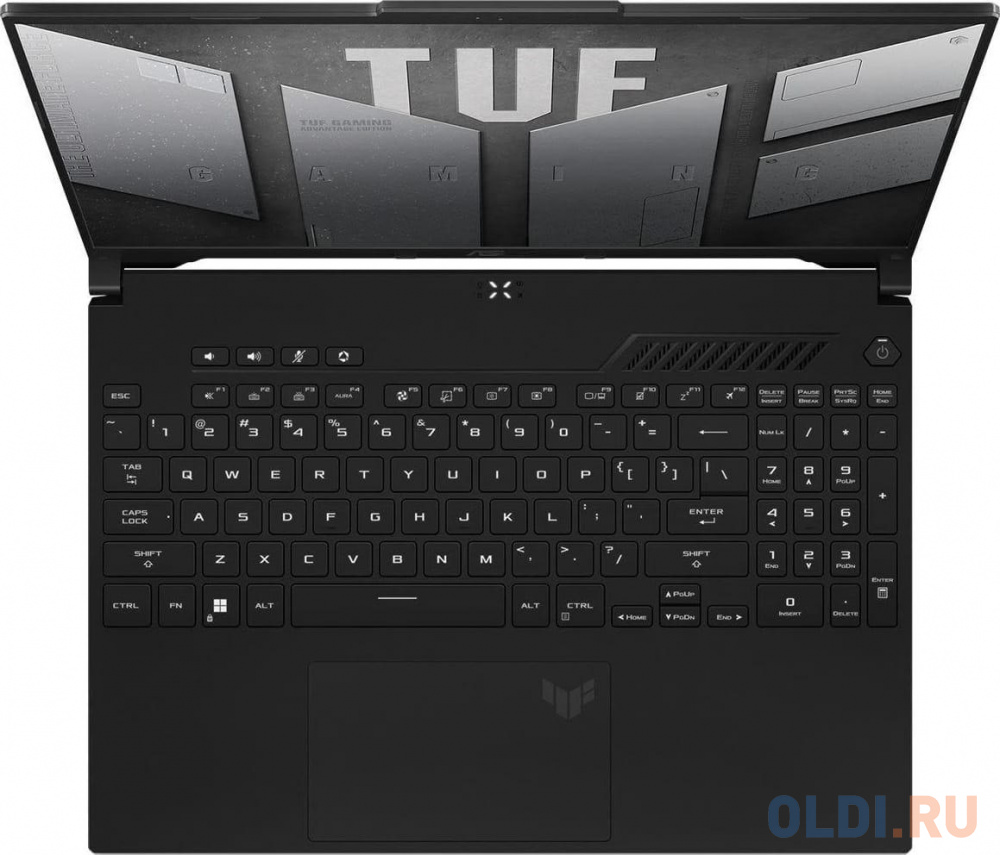 Ноутбук ASUS TUF Gaming A16 FA607PV-N3005 16&quot;/IPS/FHD+/165Hz/R9 7845HX/16Gb/SSD1Tb/RTX4060 8Gb/NoOS/Mecha Gray (90NR0IX3-M00070)