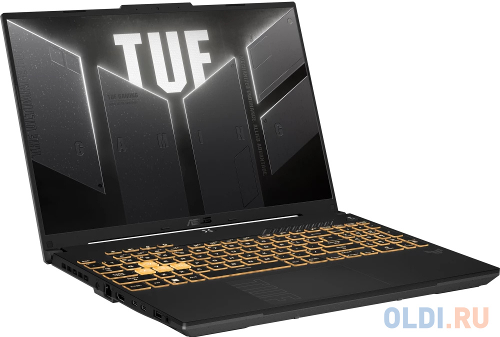 Ноутбук/ ASUS TUF F16 FX607JV-N3146 16"(1920x1200 WVA (матовый, 165Hz))/Intel Core i7 13650HX(2.6Ghz)/16384Mb/1024PCISSDGb/noDVD/Ext:nVidia GeFor